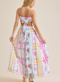 Gianna Floral Bandana Top Detail 9 - TULLABEE