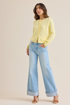 Evanna Button Up Cardigan - Altar'd State - 