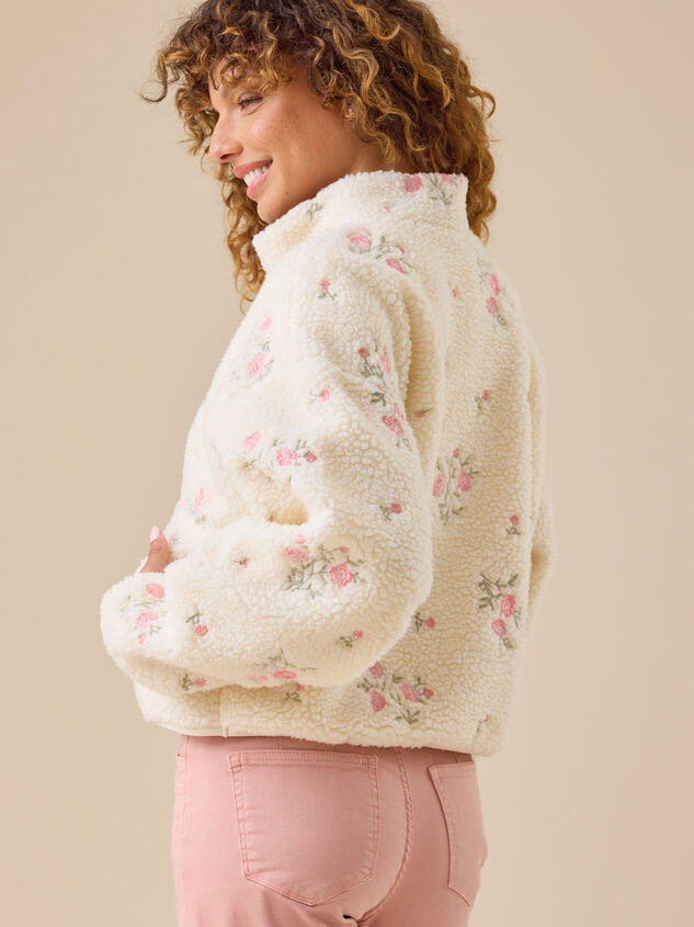 Kinsley Sherpa Pullover Detail 6 - TULLABEE
