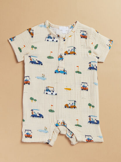 Cutie Golf Cart Romper - TULLABEE