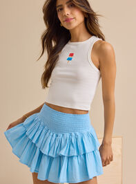 Gracelynn Smocked Skort - TULLABEE
