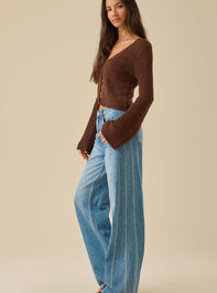 Belle Knit Cardigan Detail 4 - TULLABEE