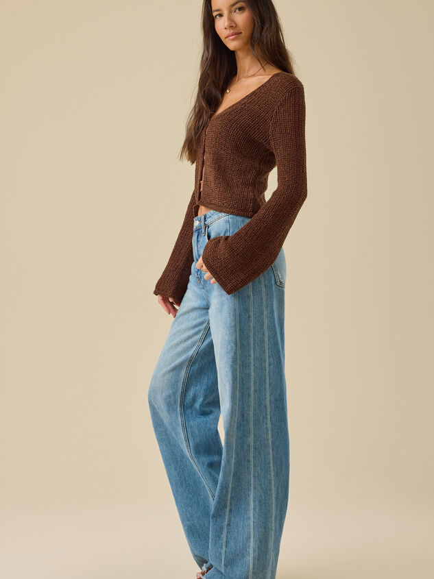 Belle Knit Cardigan Detail 4 - TULLABEE