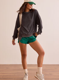 Dig Deep Striped Crewneck Detail 2 - TULLABEE