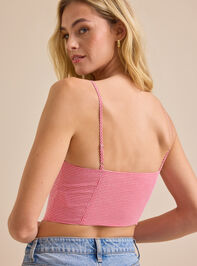 Jordan Gingham Smocked Tank Detail 4 - TULLABEE