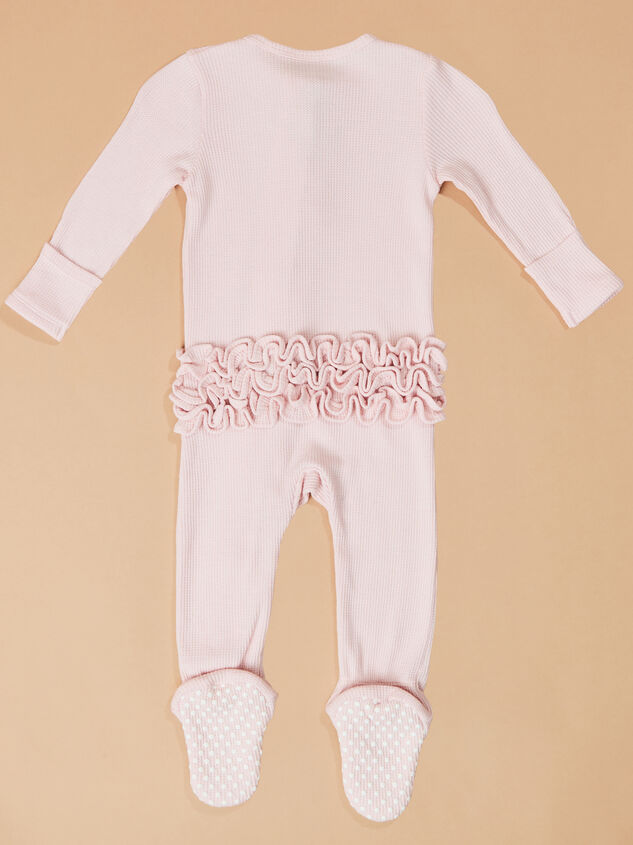 Ariel Ruffle Footie Detail 3 - TULLABEE