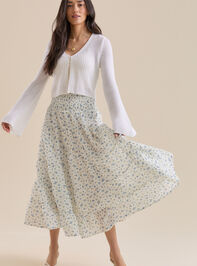 Ruth Floral Midi Skirt - TULLABEE