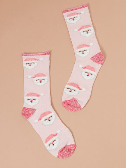 Santa Claus Cozy Socks - TULLABEE
