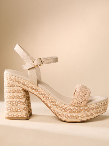 Dakotta Twisted Platform Heel - TULLABEE