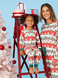 Festive Fair Isle Lounge Set - TULLABEE