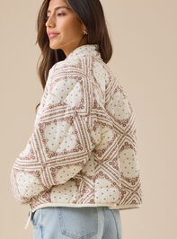 Quinn Quilted Jacket Detail 5 - TULLABEE