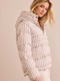 Active Puff Gingham Pullover Detail 4 - TULLABEE