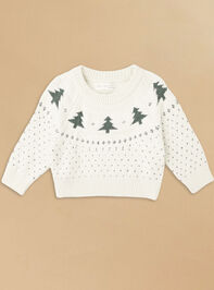 Christmas Tree Fair Isle Sweater by Rylee + Cru - TULLABEE
