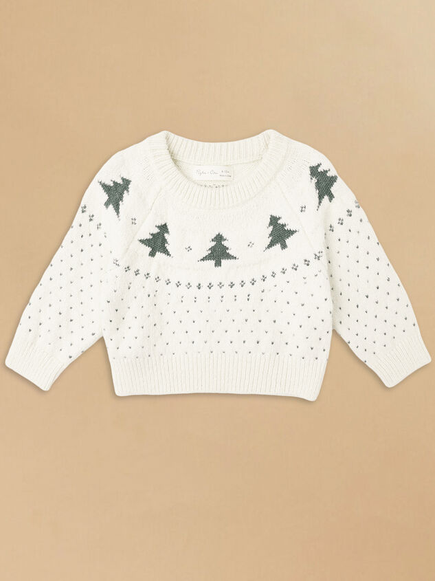 Christmas Tree Fair Isle Sweater by Rylee + Cru - TULLABEE