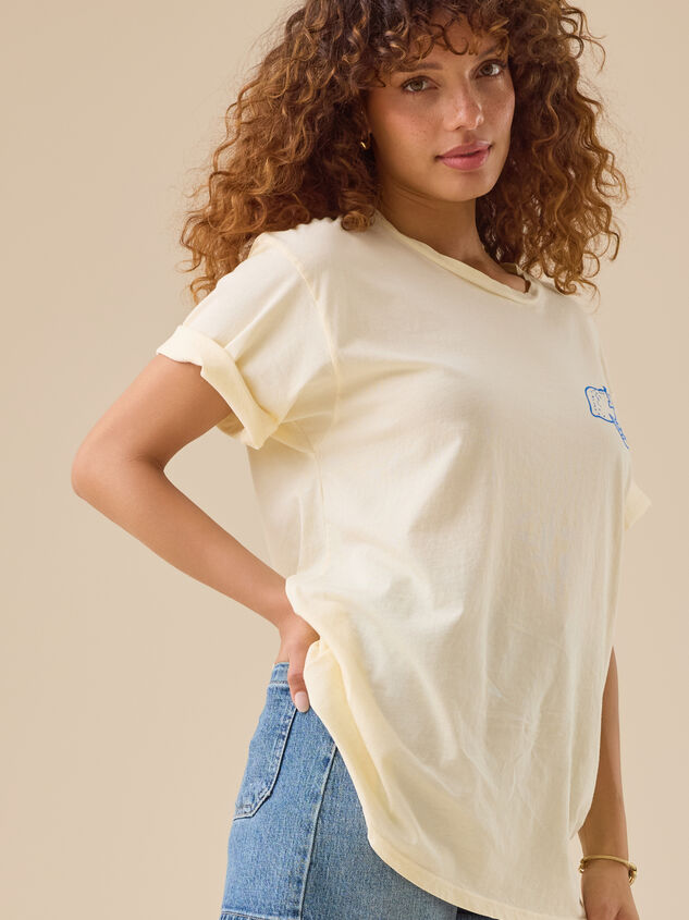Squeeze the Day Farmer's Market Oversized Tee Detail 4 - TULLABEE