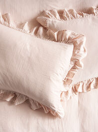 Liliana Cotton Sham Detail 3 - TULLABEE