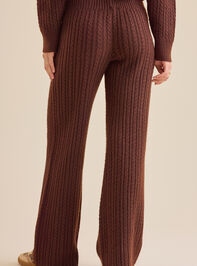 Chaya Cable Pant Detail 5 - TULLABEE