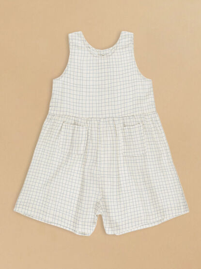 Andy Grid Romper by Rylee + Cru - TULLABEE