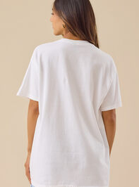 Capri Postcard Graphic Tee Detail 5 - TULLABEE