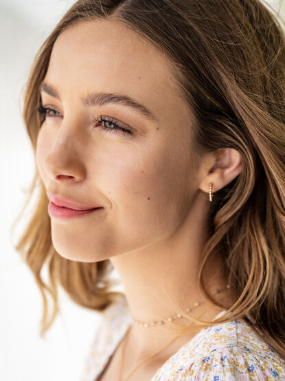 14k Gold Dipped Twist Earring Set - TULLABEE