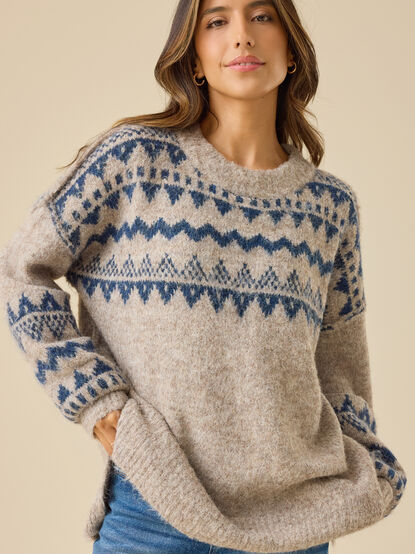 Ellen Oversized Wool Sweater - TULLABEE
