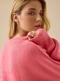 Cam Boxy Sweater Detail 5 - TULLABEE