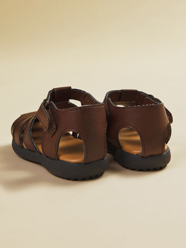 Clark Fisherman Toddler Sandal Detail 3 - TULLABEE