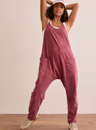 Hang Tough Mineral Wash Jumpsuit Detail 3 - TULLABEE