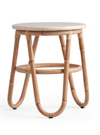 Eve Rattan Side Table - TULLABEE