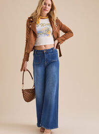 Amalfi Coast Baby Tee Detail 4 - TULLABEE