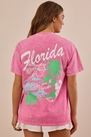 Take Me To Florida Graphic Tee - Altar'd State - 