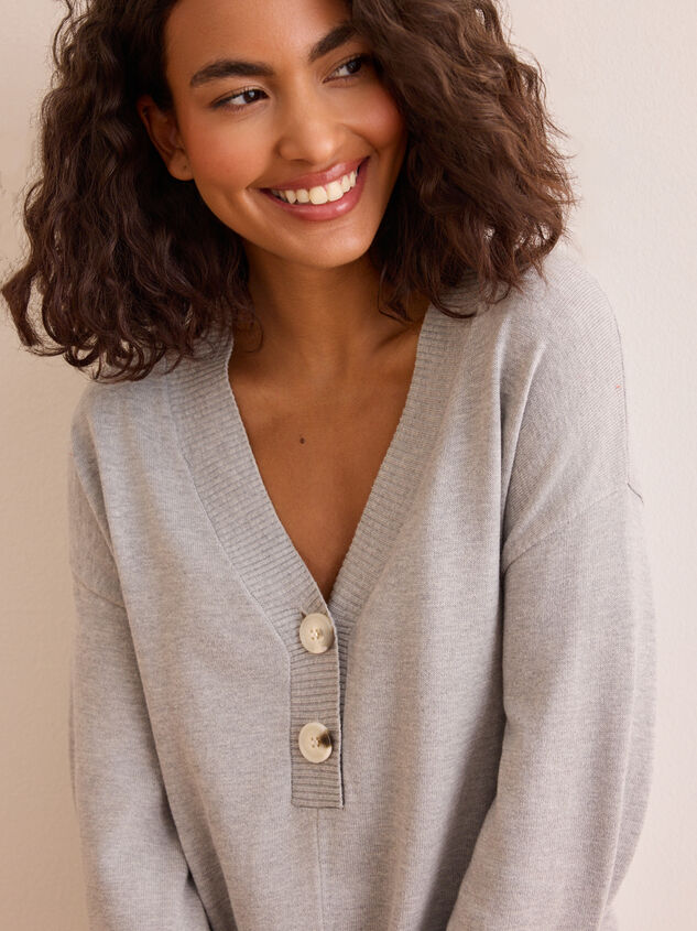 Cabin Cozy Knit Romper Detail 3 - TULLABEE