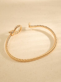 Twisted Fishhook Bracelet Detail 2 - TULLABEE