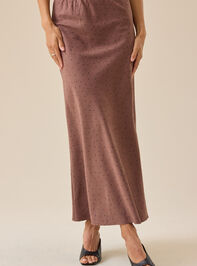 Frankie Polka Dot Midi Skirt Detail 3 - TULLABEE
