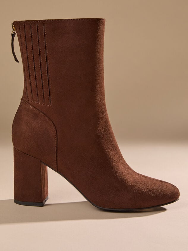 Lilly Chocolate Bootie - TULLABEE