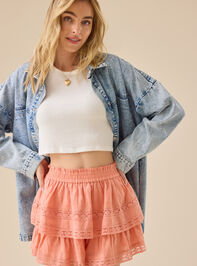 Raleigh Layered Lace Shorts - TULLABEE