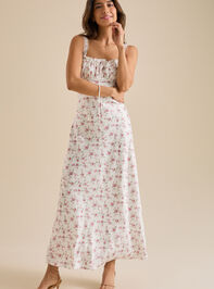 Kya Floral Midi Dress - TULLABEE