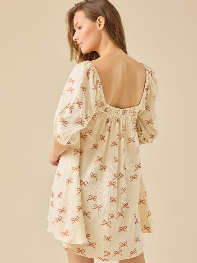 Rosalie Bow Dress by Rylee + Cru Detail 4 - TULLABEE