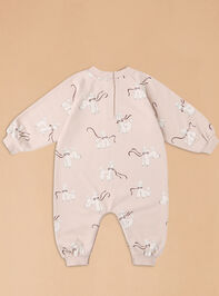 Poodles Raglan Jumpsuit by Rylee + Cru Detail 2 - TULLABEE