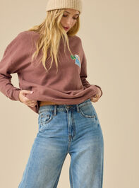 Postcard From The Pines Pullover Detail 3 - TULLABEE