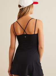 Heathered Ultimate Strappy Dress Detail 5 - TULLABEE