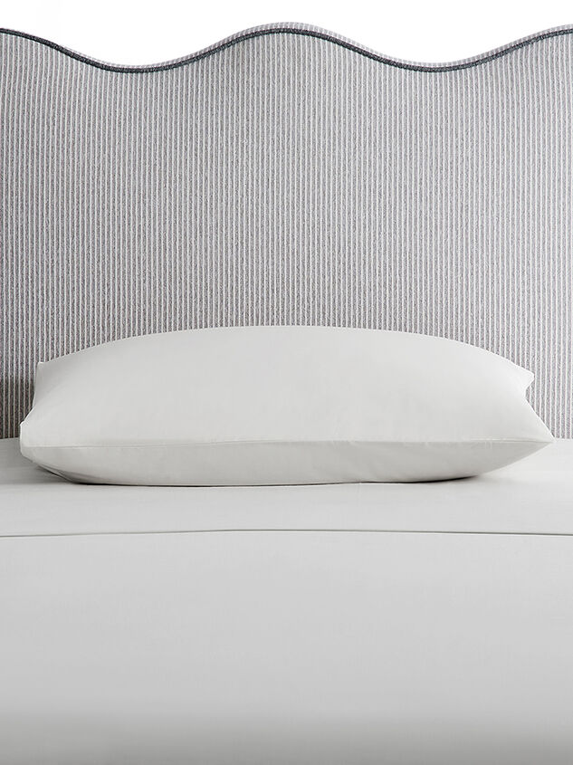 Gemma Stripe Upholstered Headboard - TULLABEE