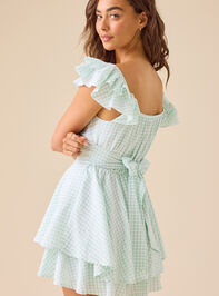 Lainey Double Layered Romper Detail 2 - TULLABEE