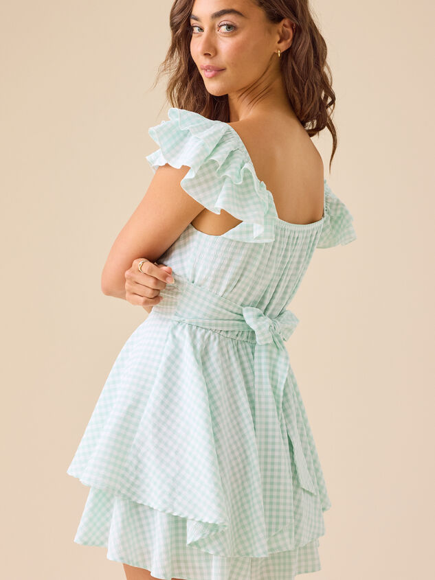 Lainey Double Layered Romper Detail 2 - TULLABEE