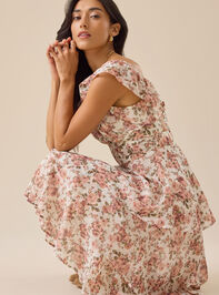 Emilia Midi Dress Detail 3 - TULLABEE