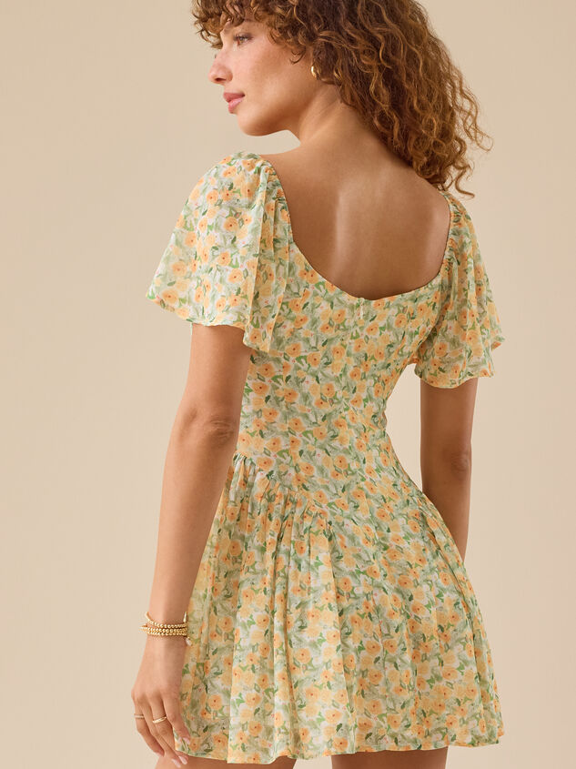 Amberlyn Mini Dress Detail 5 - TULLABEE