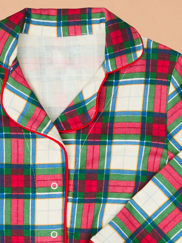 Harley Holiday Pajama Set Detail 3 - TULLABEE