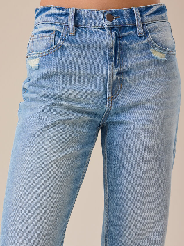 Sophie Straight Leg Jeans Detail 3 - TULLABEE