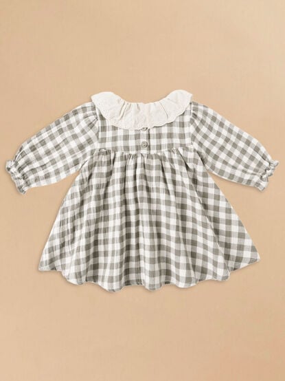Callie Gingham Dress by Quincy Mae - TULLABEE
