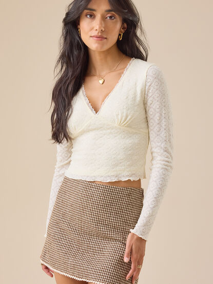 Maisie Lace Top - TULLABEE